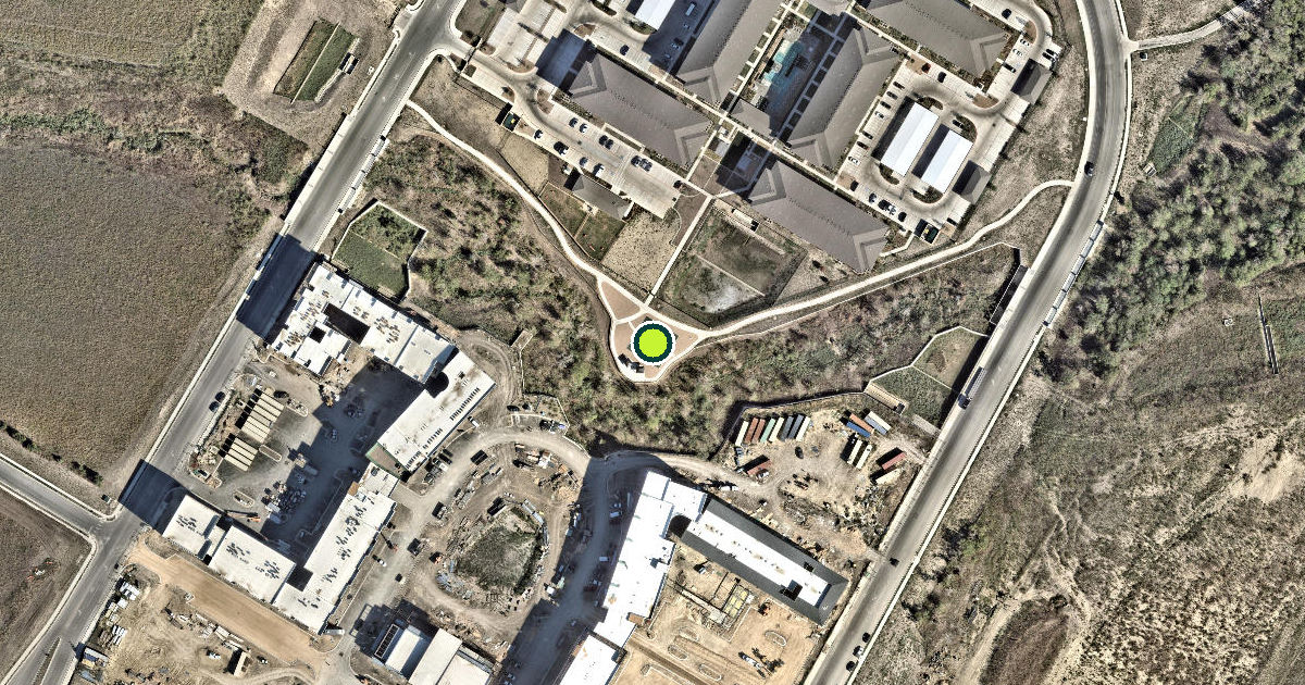 Satellite view of Austin Pickleball Courts