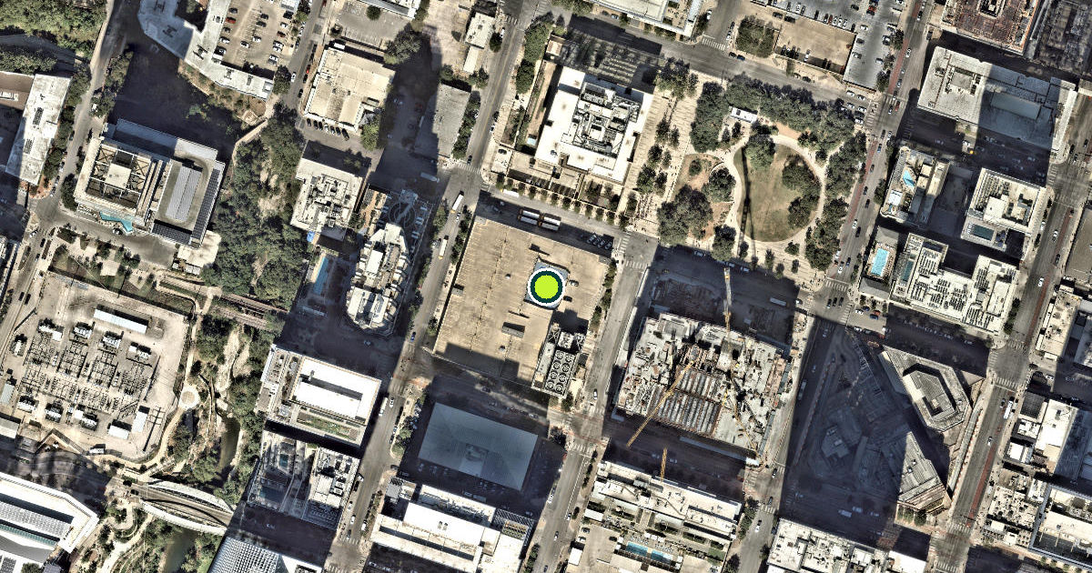 Satellite view of Austin Pickleball Courts