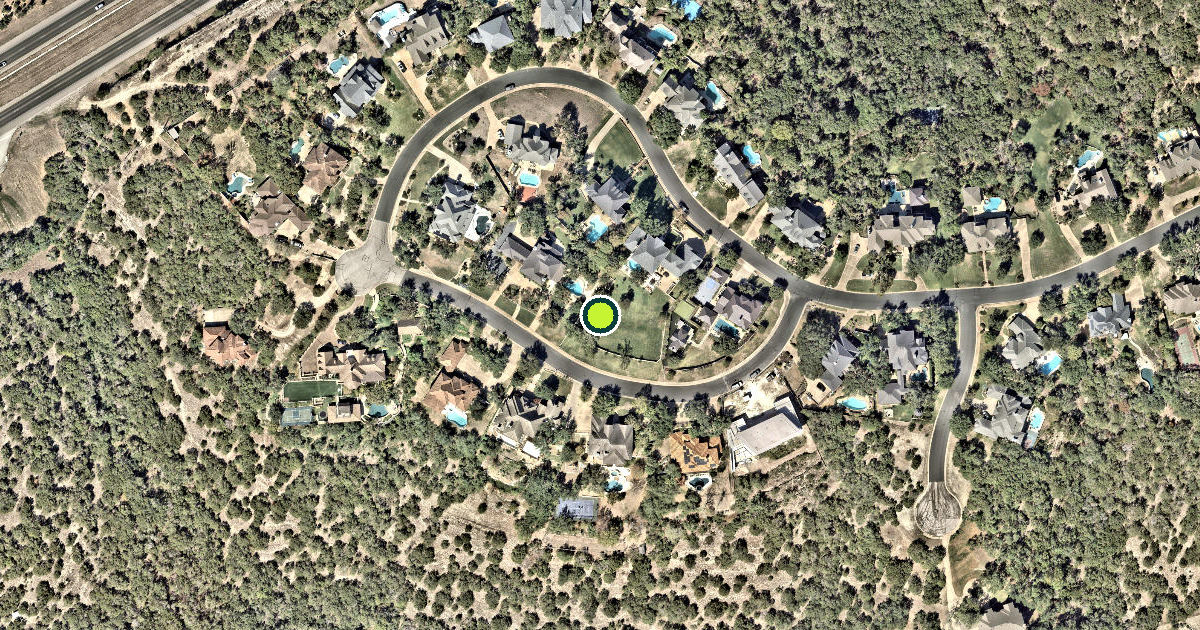 Satellite view of Austin Pickleball Courts
