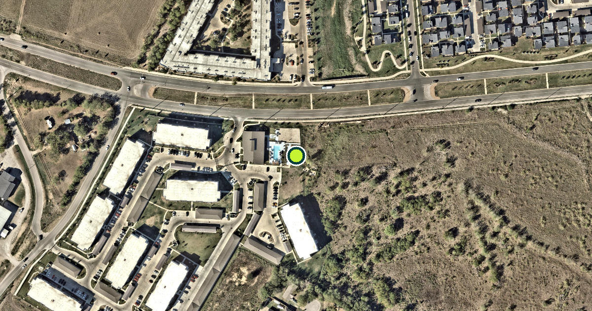Satellite view of Austin Pickleball Courts