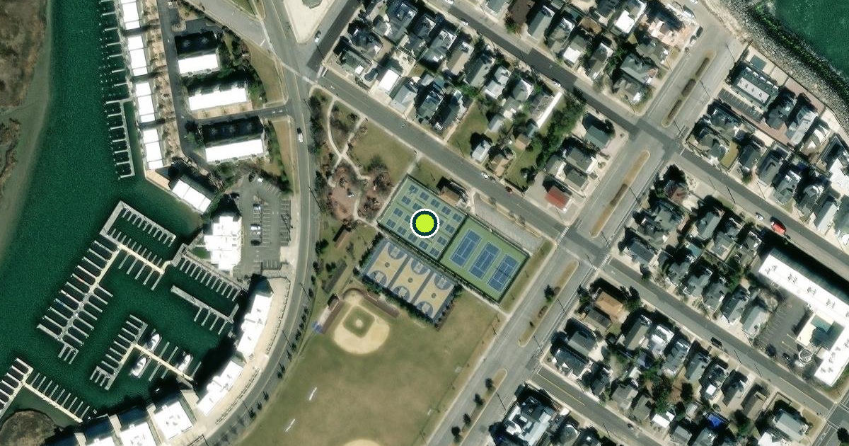 Satellite view of Avalon Pickleball Courts