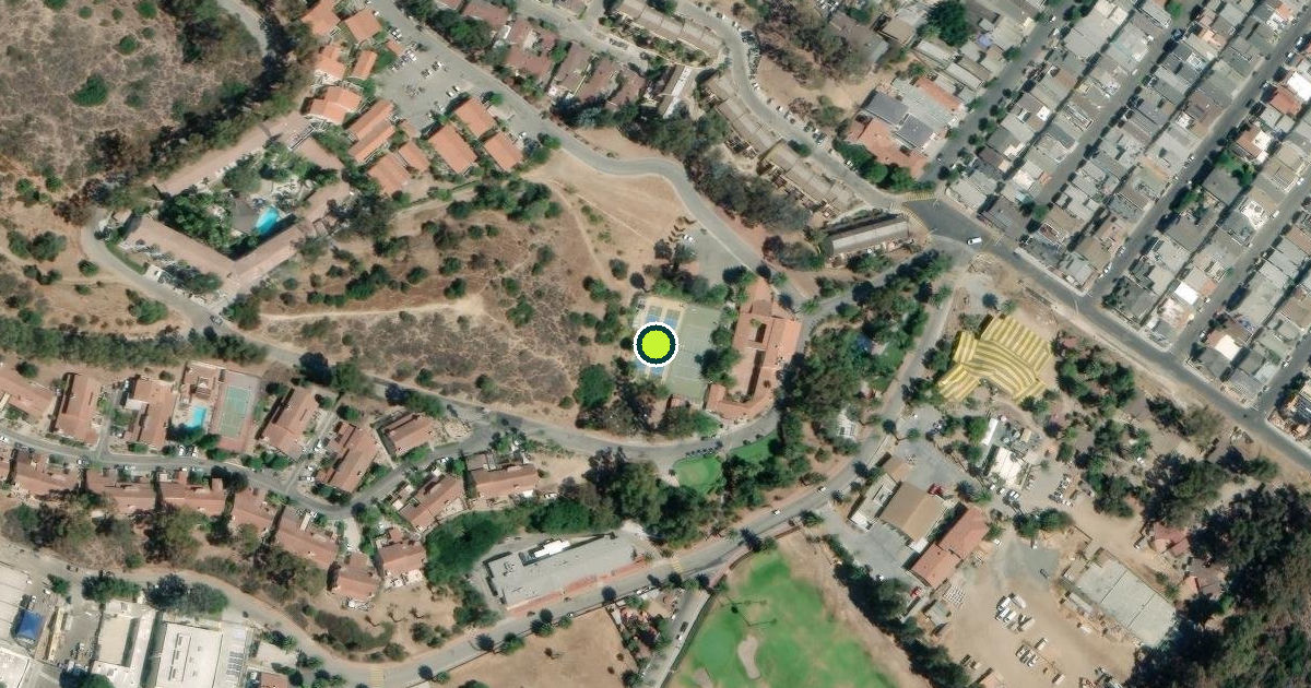 Satellite view of Avalon Pickleball Courts