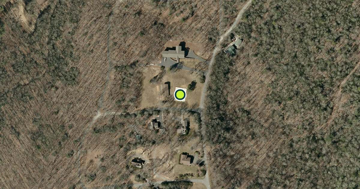 Satellite view of Avery County Pickleball Courts