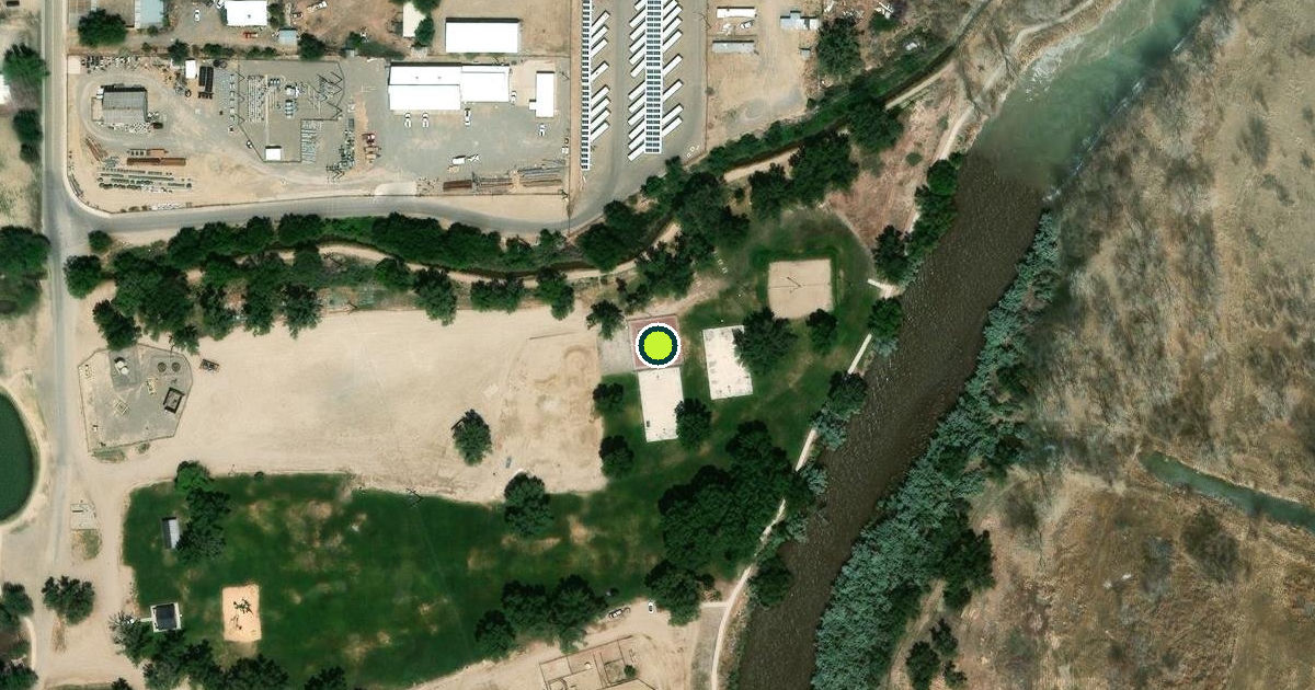 Satellite view of Aztec Pickleball Courts