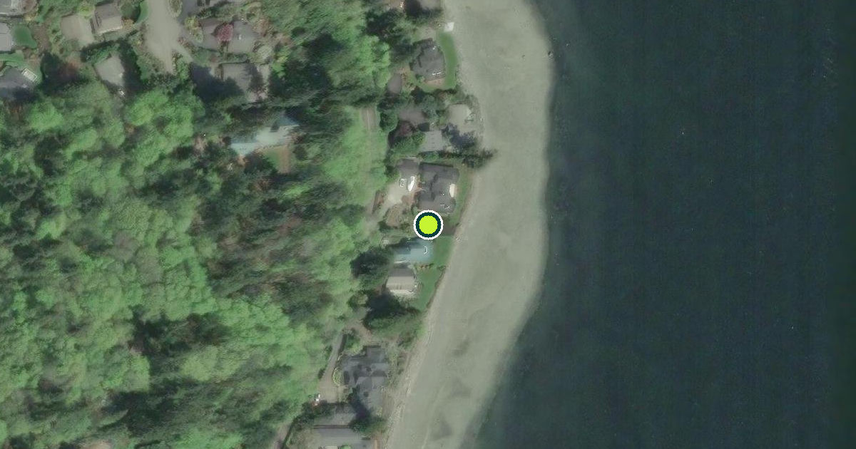 Satellite view of Bainbridge Island Pickleball Courts