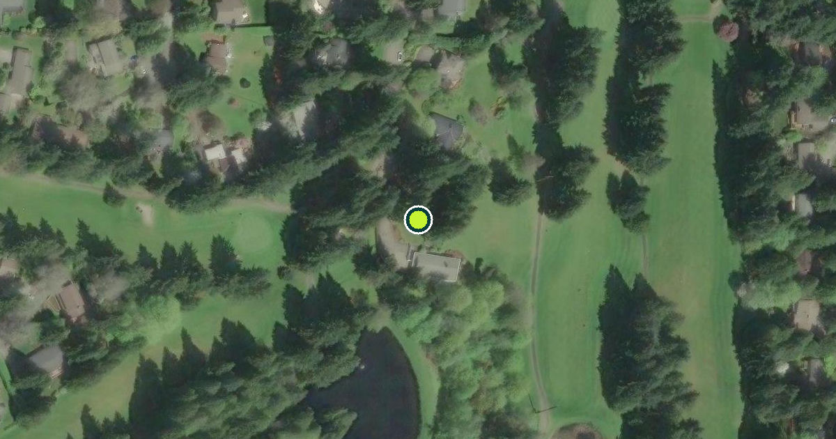 Satellite view of Bainbridge Island Pickleball Courts