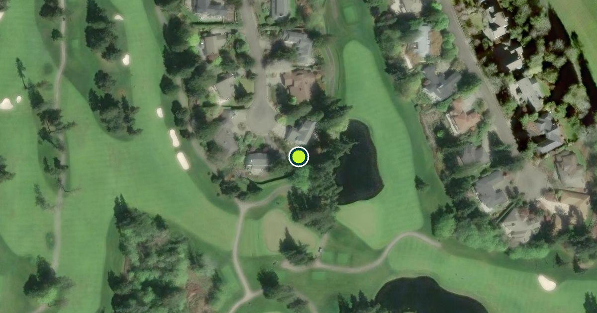 Satellite view of Bainbridge Island Pickleball Courts