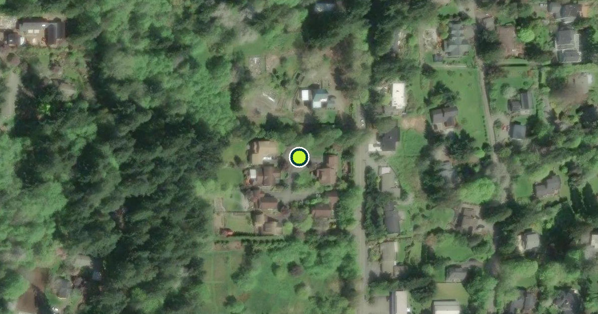 Satellite view of Bainbridge Island Pickleball Courts