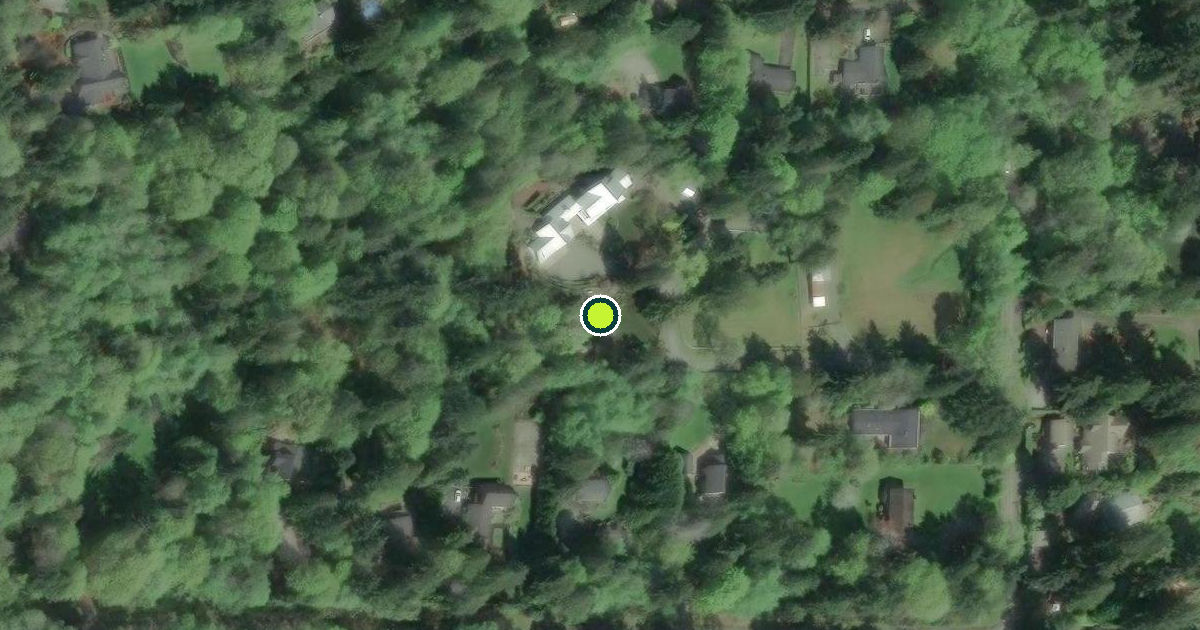 Satellite view of Bainbridge Island Pickleball Courts