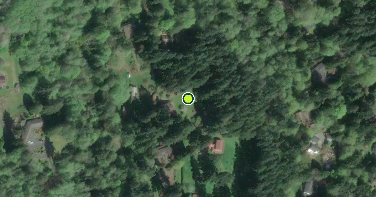 Satellite view of Bainbridge Island Pickleball Courts