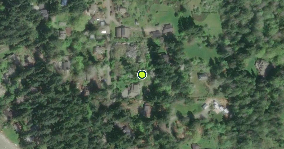 Satellite view of Bainbridge Island Pickleball Courts