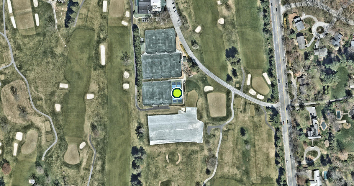 Satellite view of Baltimore County Pickleball Courts