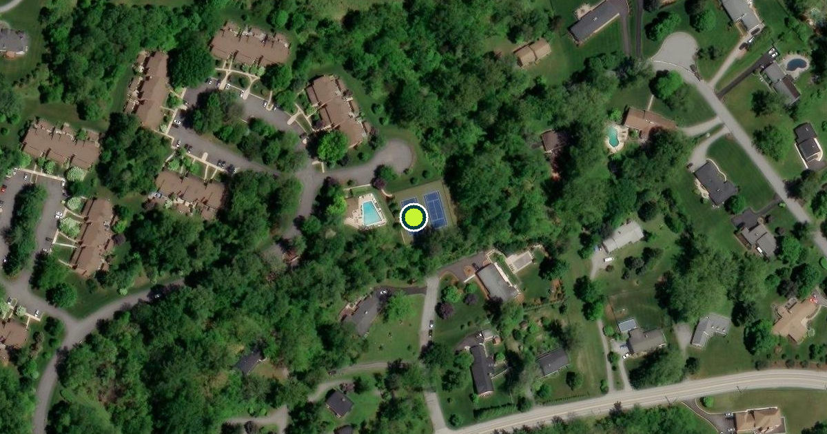 Satellite view of Baltimore County Pickleball Courts