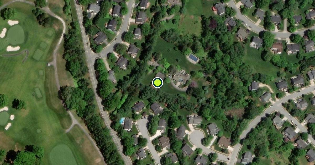 Satellite view of Baltimore County Pickleball Courts