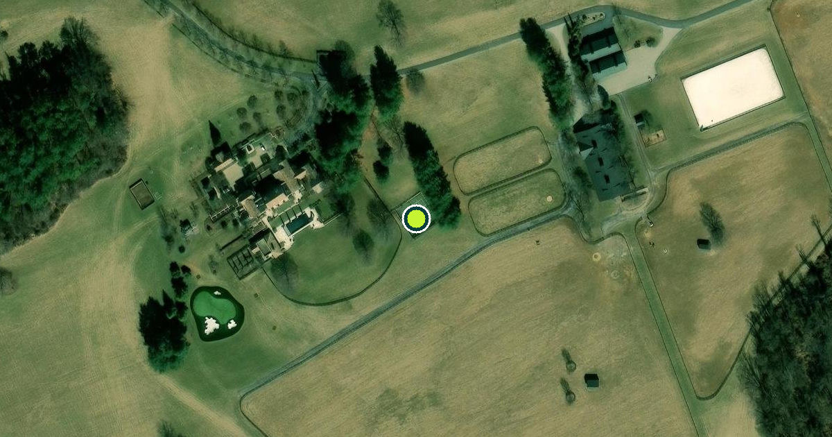 Satellite view of Baltimore County Pickleball Courts