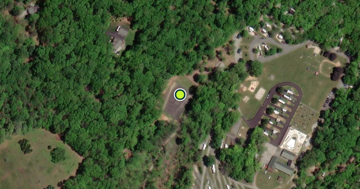 Satellite view of Baltimore County Pickleball Courts