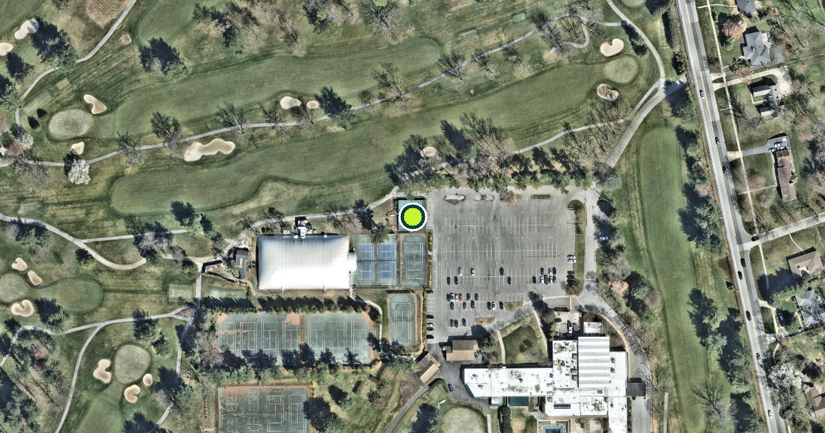 Satellite view of Baltimore County Pickleball Courts