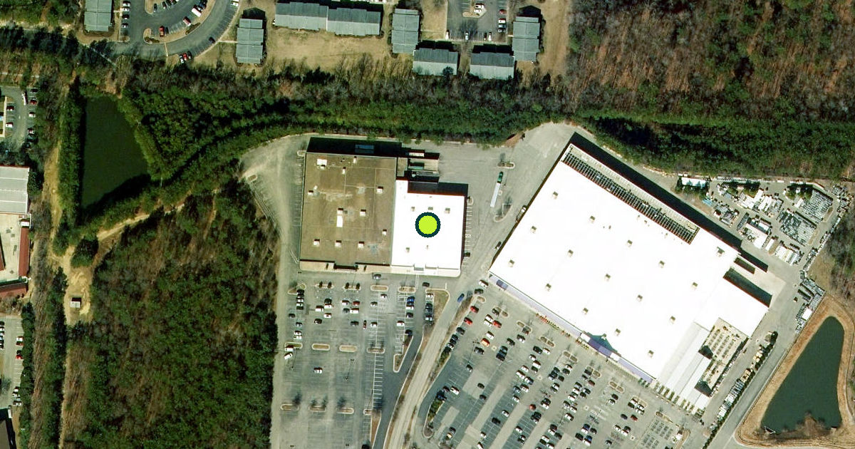 Satellite view of Bangers & Dinks Indoor Pickleball