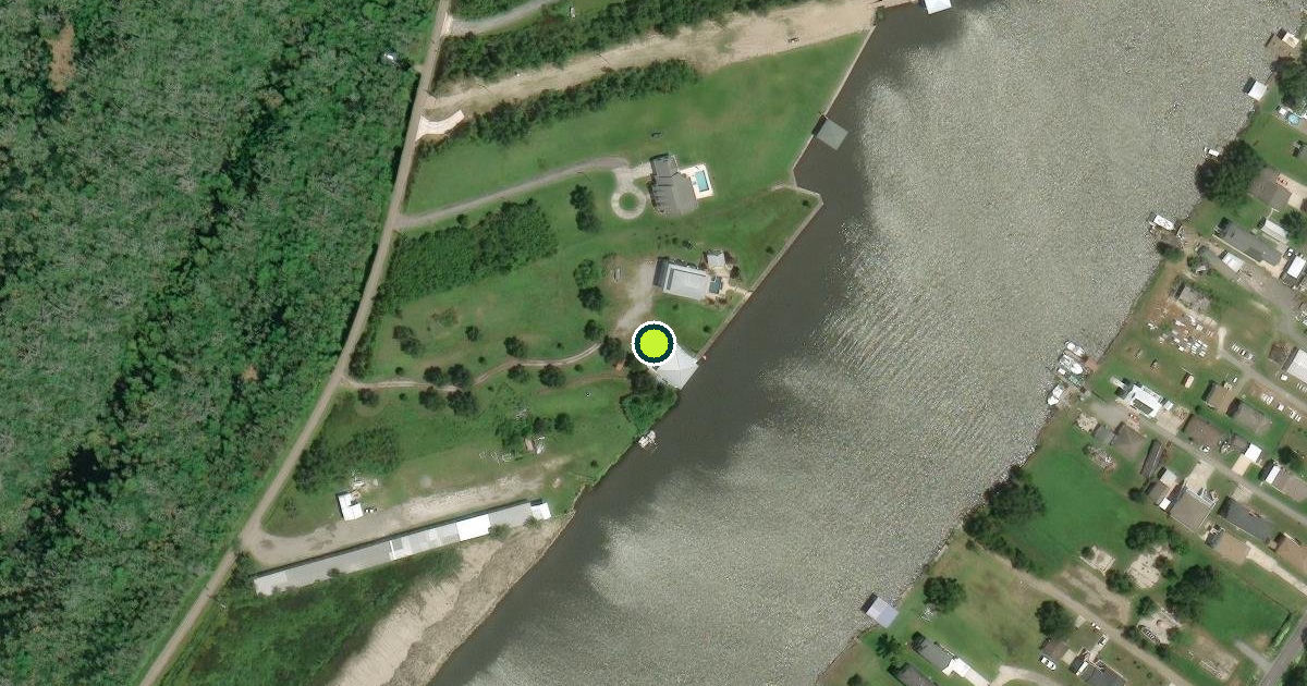 Satellite view of Barataria Pickleball Courts