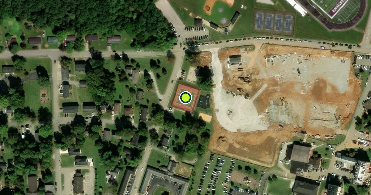 Satellite view of Bardstown Pickleball Courts