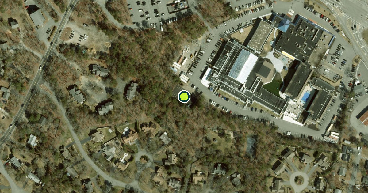Satellite view of Barnstable Pickleball Courts