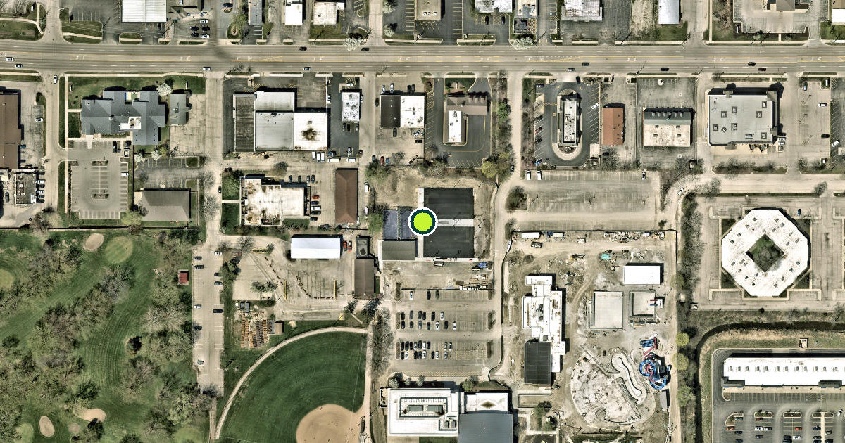 Satellite view of Barrington Pickleball Courts