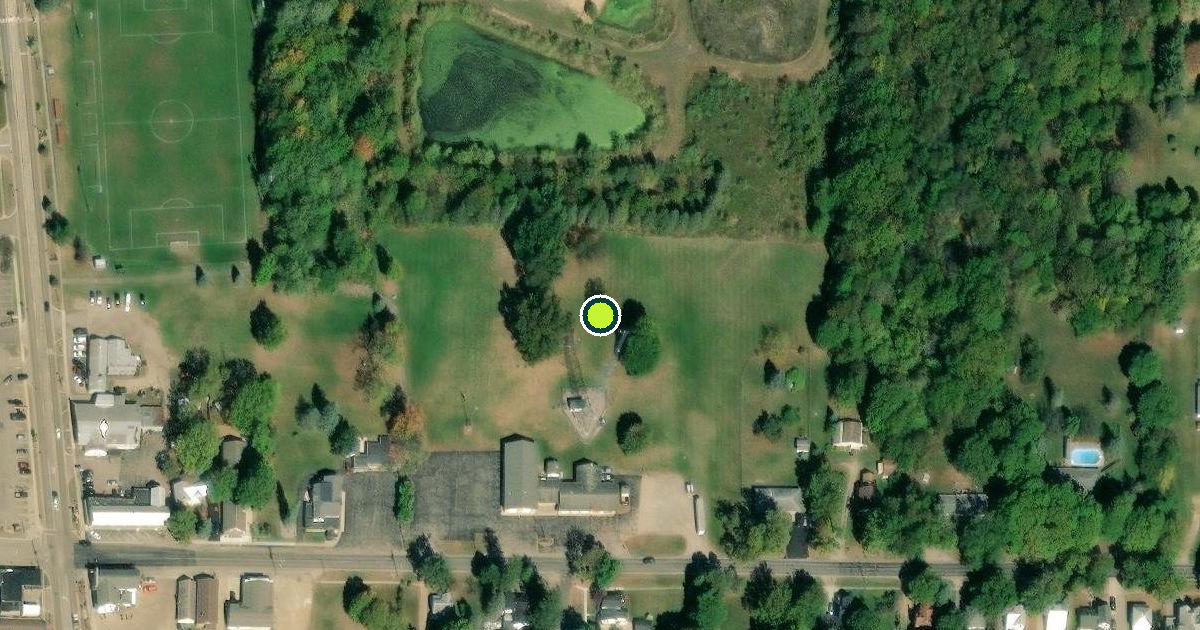 Satellite view of Barry Township Pickleball Courts