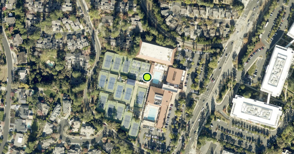 Satellite view of Bay Club Courtside