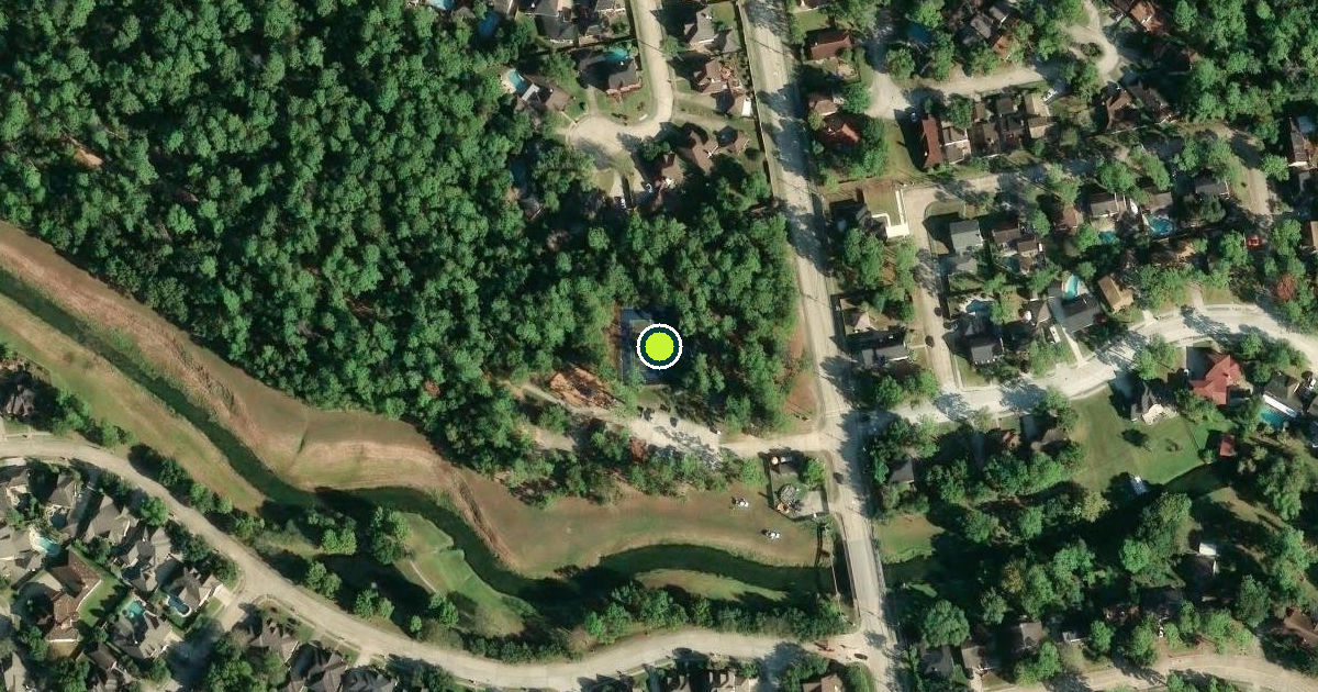 Satellite view of Baytown Pickleball Courts