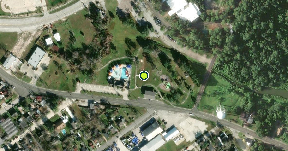 Satellite view of Baytown Pickleball Courts