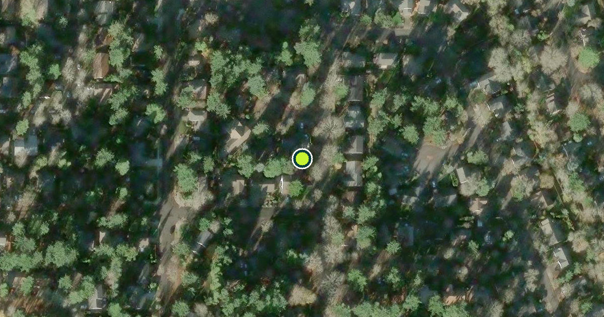 Satellite view of Beaverton Pickleball Courts