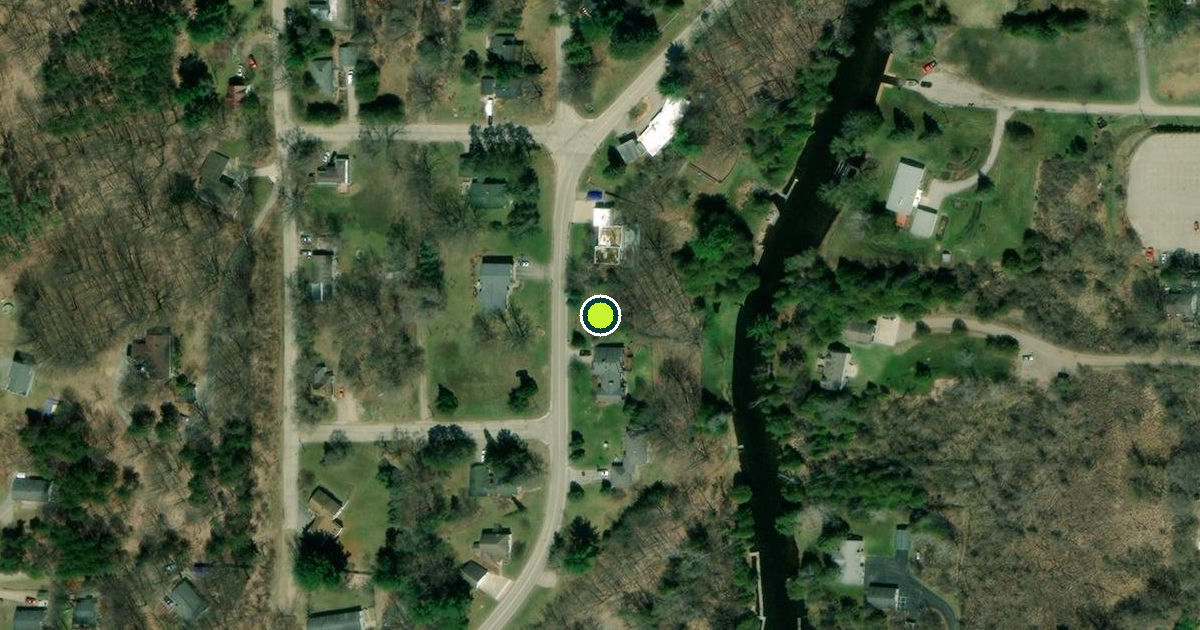 Satellite view of Bellaire Pickleball Courts