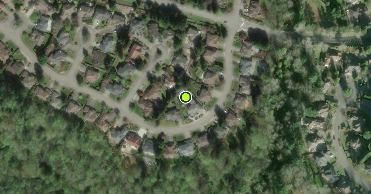 Satellite view of Bellevue Pickleball Courts