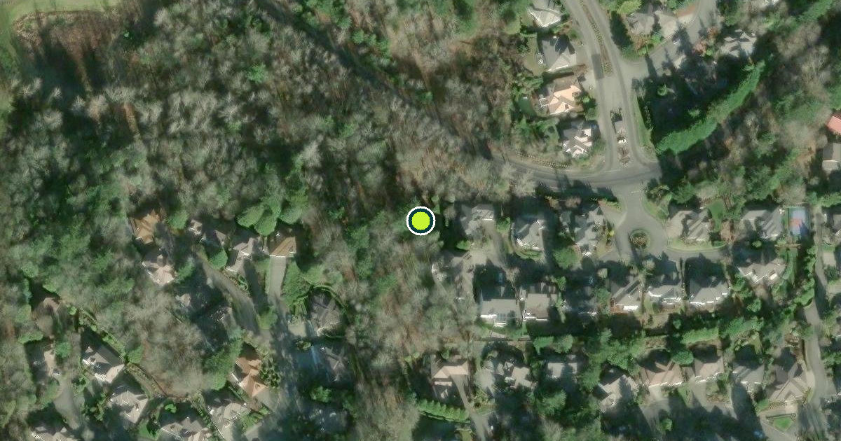 Satellite view of Bellevue Pickleball Courts