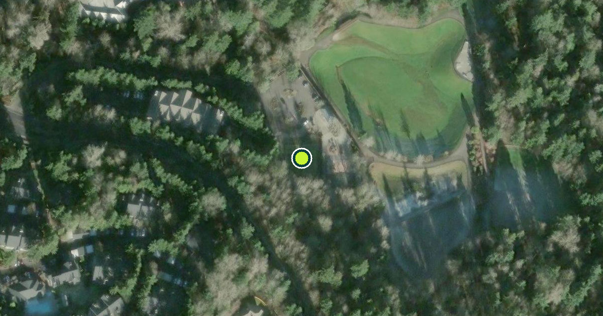 Satellite view of Bellevue Pickleball Courts