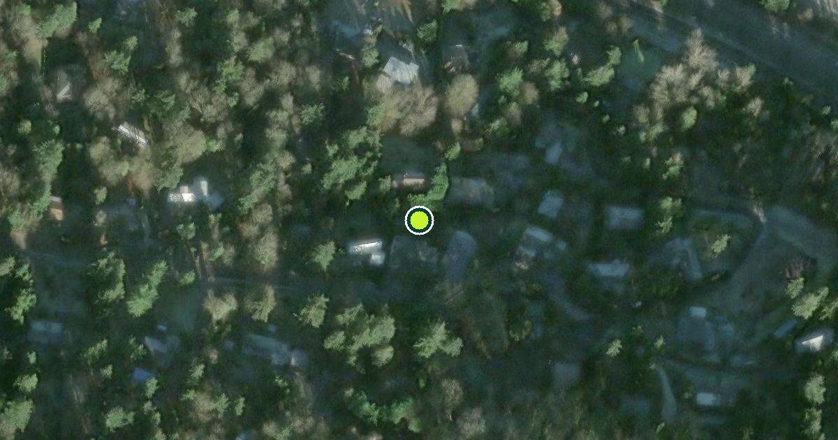 Satellite view of Bellevue Pickleball Courts