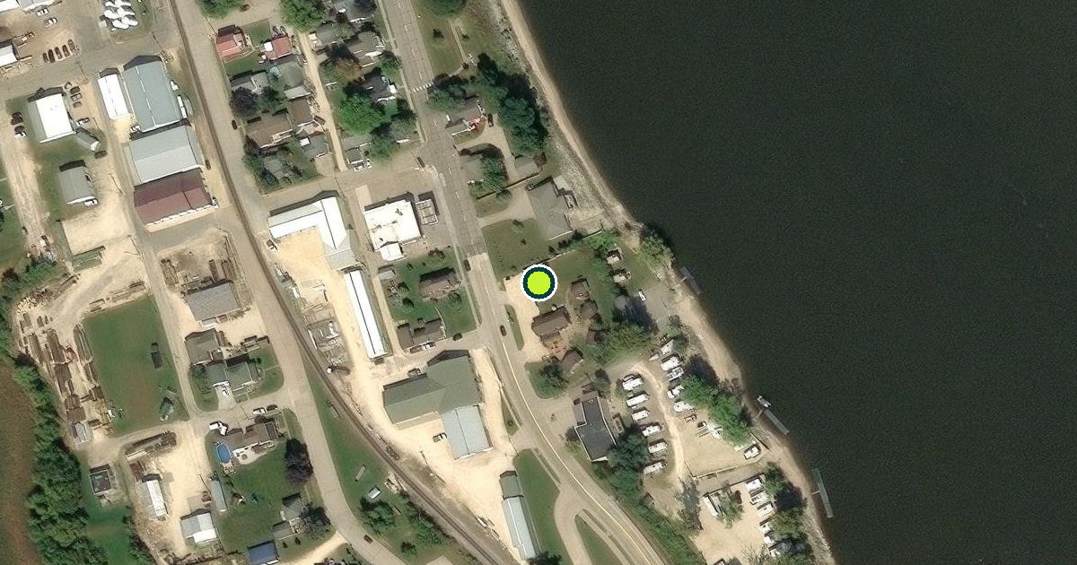 Satellite view of Bellevue Pickleball Courts