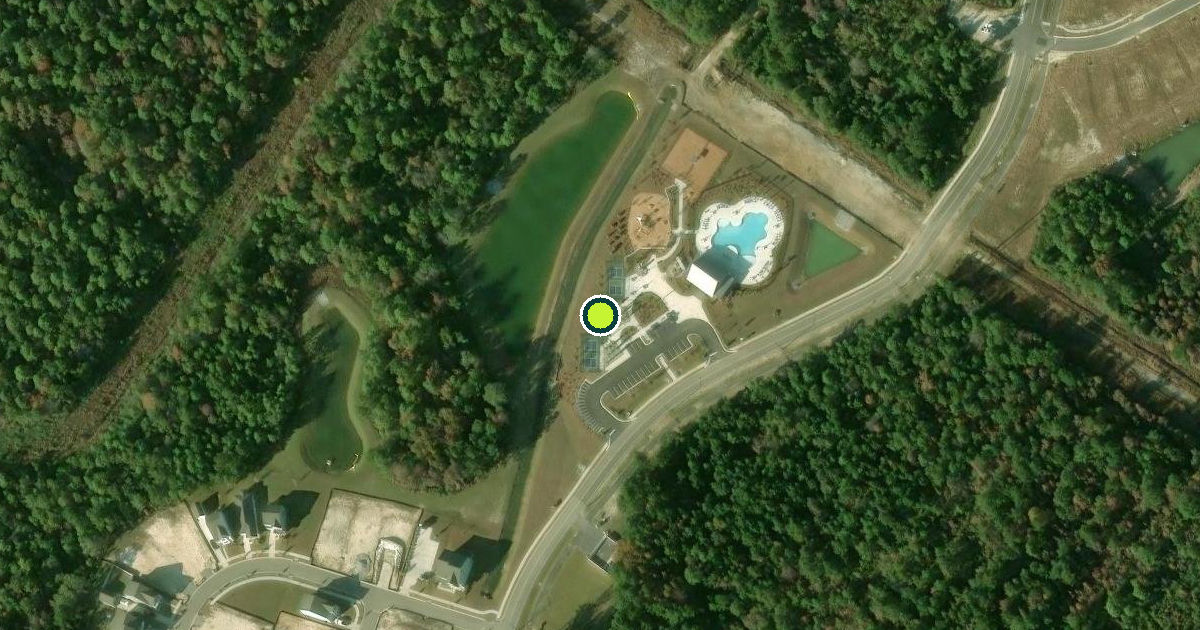 Satellite view of Berkeley County Pickleball Courts