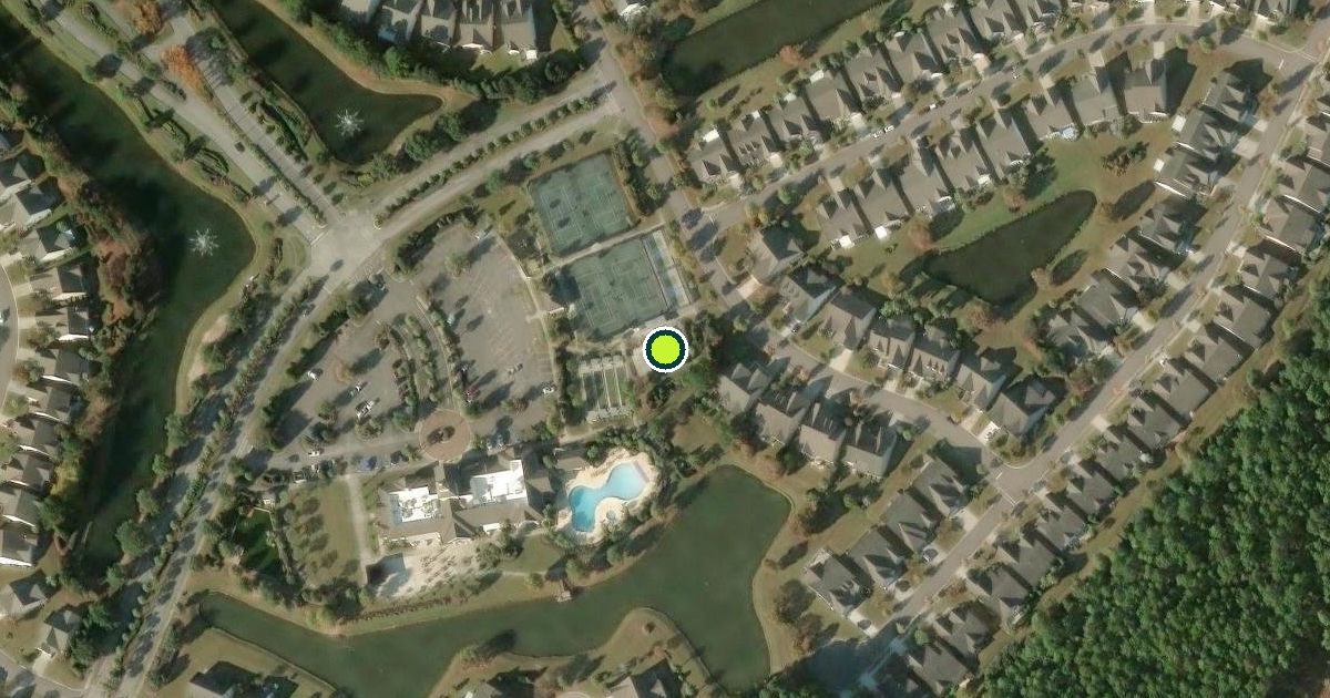 Satellite view of Berkeley County Pickleball Courts