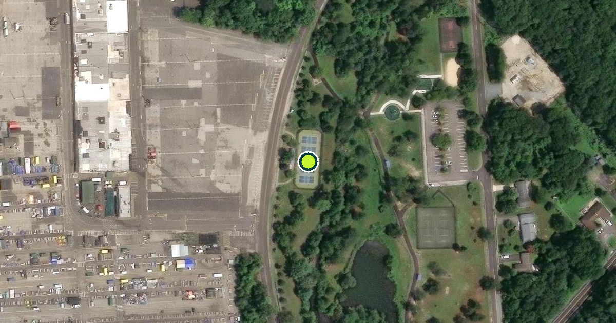 Satellite view of Berlin Pickleball Courts