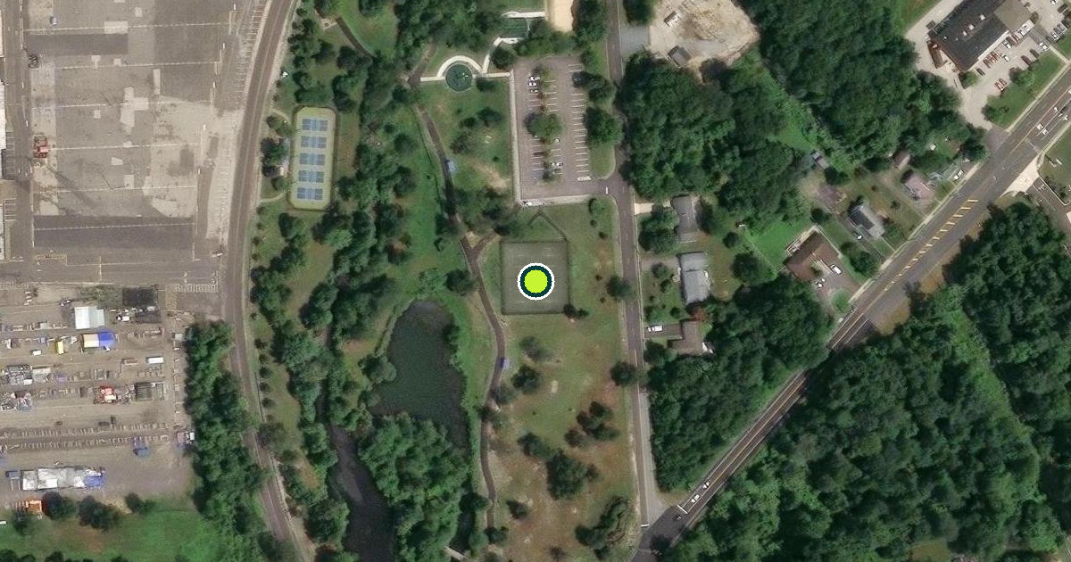 Satellite view of Berlin Pickleball Courts