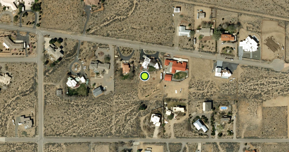 Satellite view of Bernalillo County Pickleball Courts