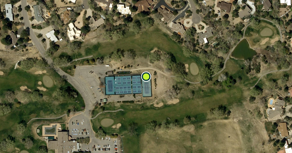 Satellite view of Bernalillo County Pickleball Courts