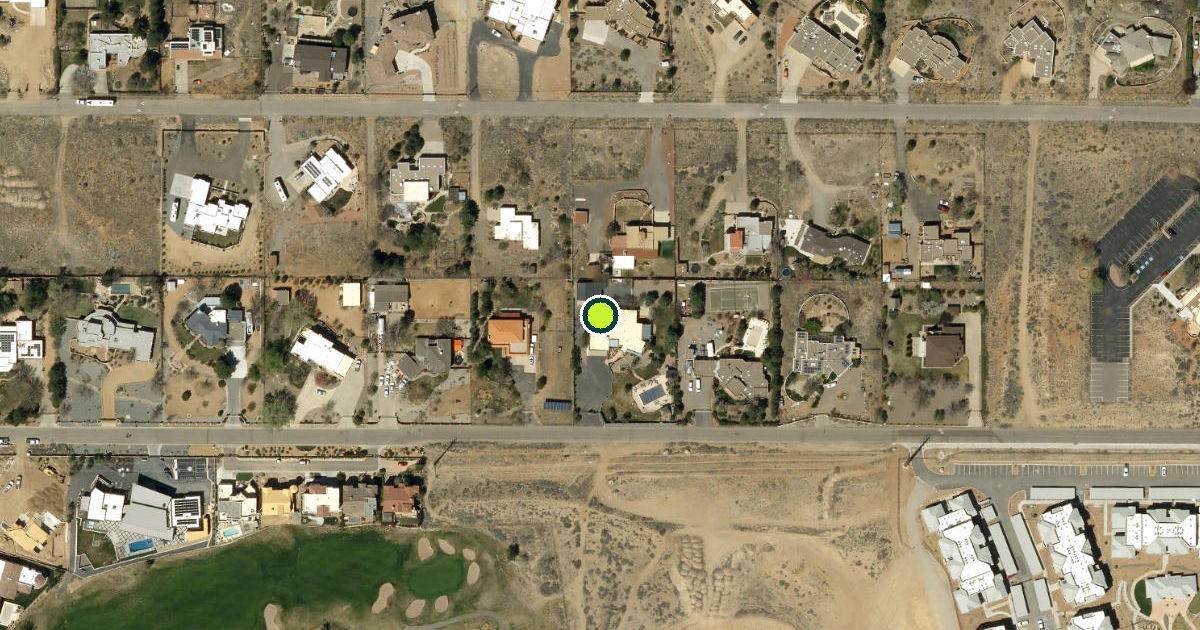 Satellite view of Bernalillo County Pickleball Courts