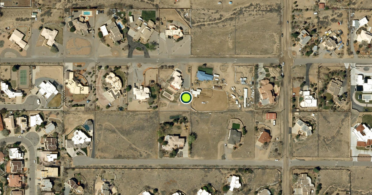 Satellite view of Bernalillo County Pickleball Courts