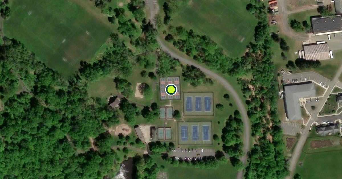 Satellite view of Bernards Township Pickleball Courts