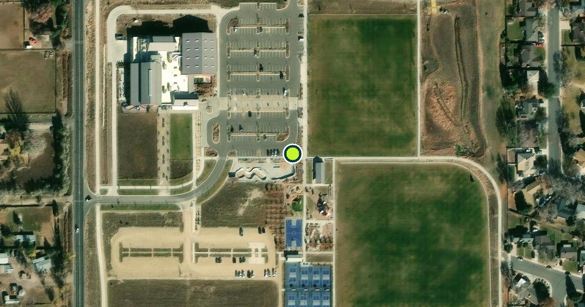 Satellite view of Berthoud Recreation Center