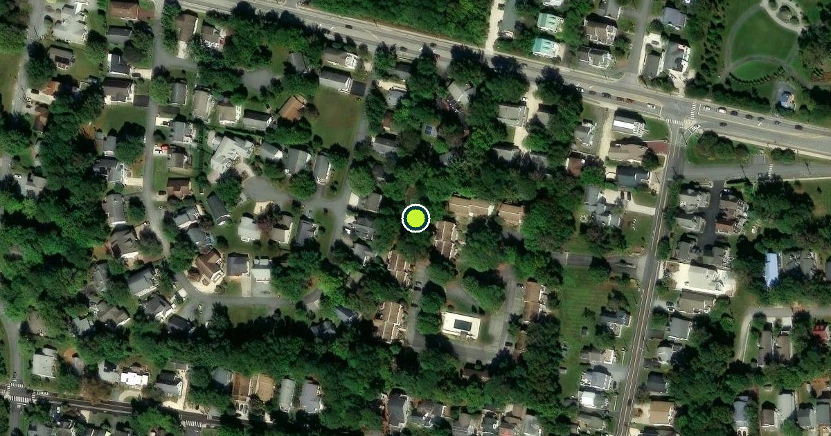 Satellite view of Bethany Beach Pickleball Courts