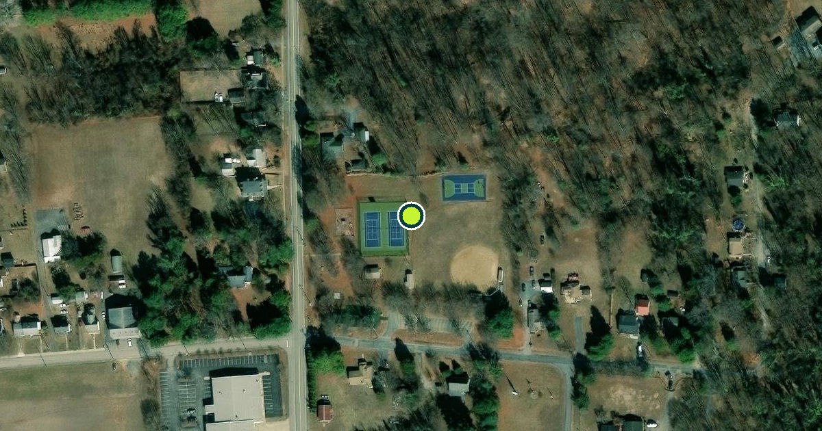 Satellite view of Betterton Pickleball Courts