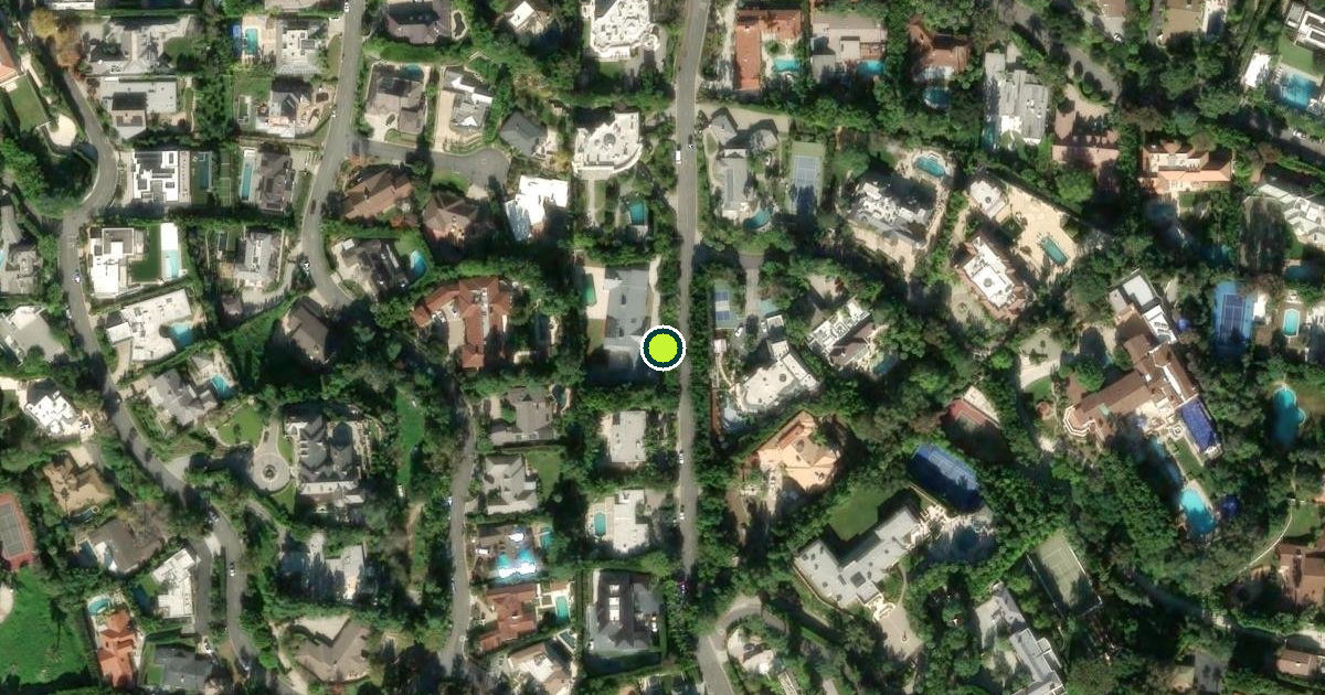 Satellite view of Beverly Hills Pickleball Courts